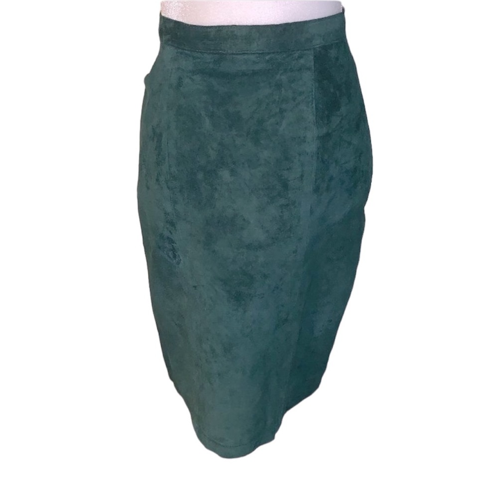 Vintage 188 West Suede Midi Skirt 12